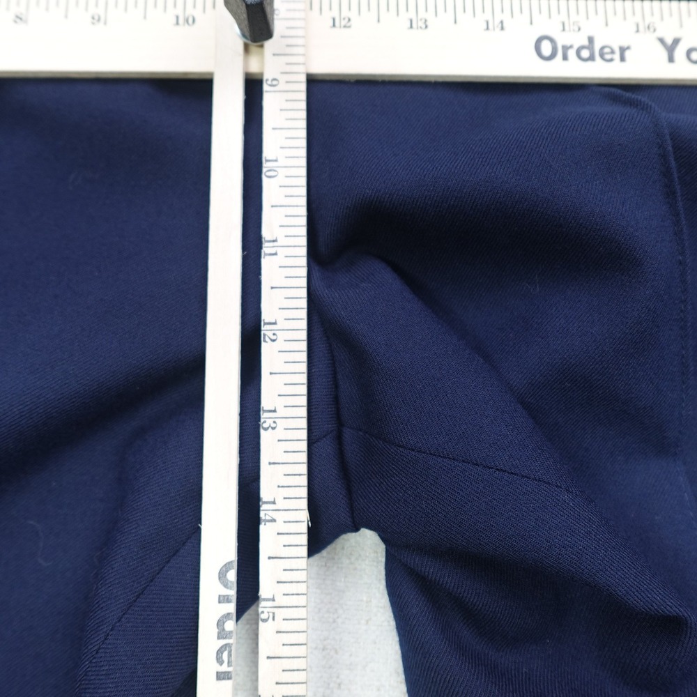 Talbots Pants Womens 10 Petite Wool Pull On Elastic Waist Classic Office Workwea - Picture 6 of 12
